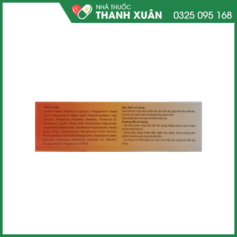 Feramin Ultra kem bôi ngoài da giúp hỗ trợ giảm kích ứng, mẩn ngứa, mờ thâm da